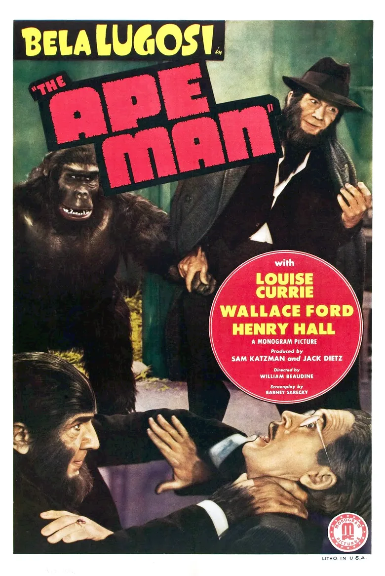 The Ape Man poster