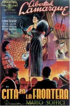 Cita en la frontera poster