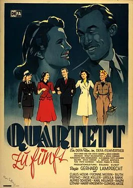 Quartett zu fünft poster