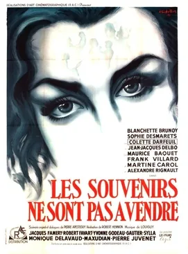 Les souvenirs ne sont pas à vendre poster