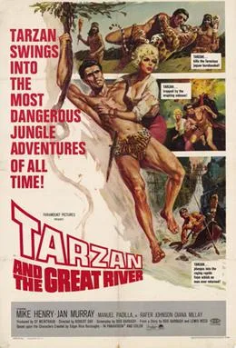 Tarzan and the Great River poster