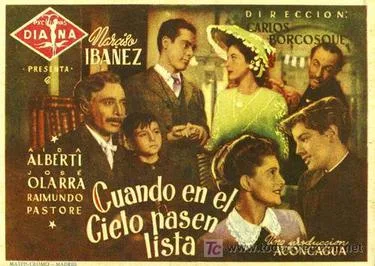 Cuando en el cielo pasen lista poster