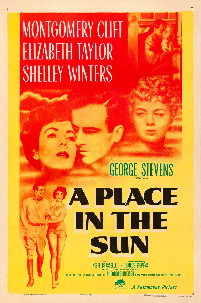 A Place in the Sun poster