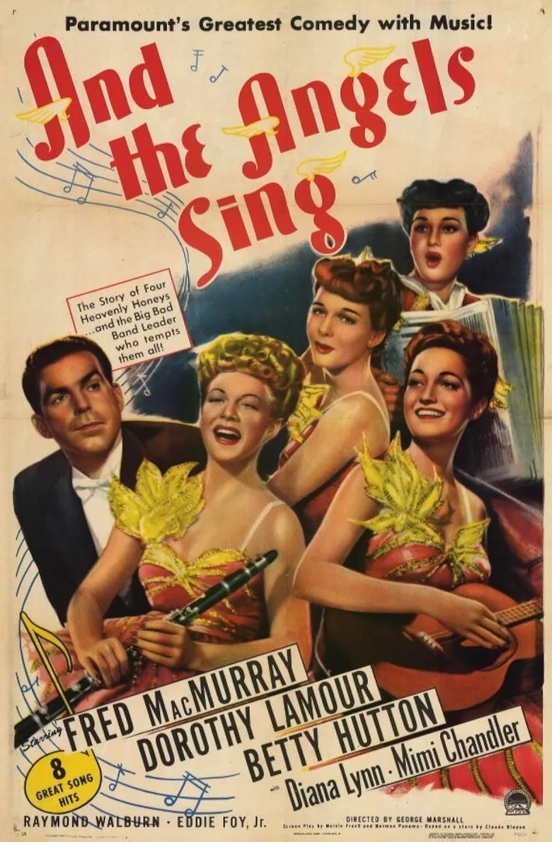 And the Angels Sing poster
