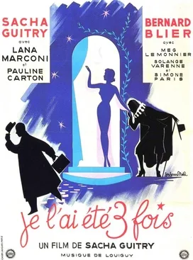 Je l'ai été trois fois poster