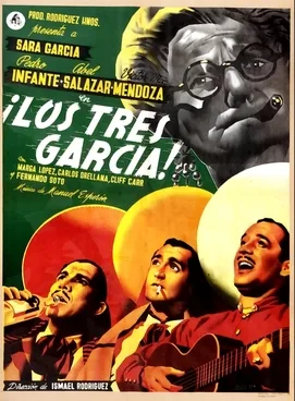 Los tres García poster