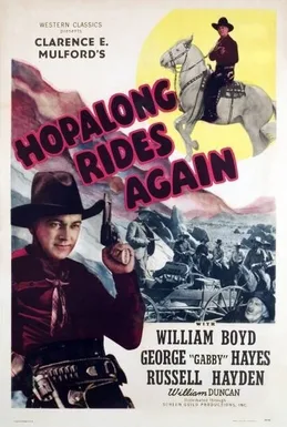 Hopalong Rides Again poster