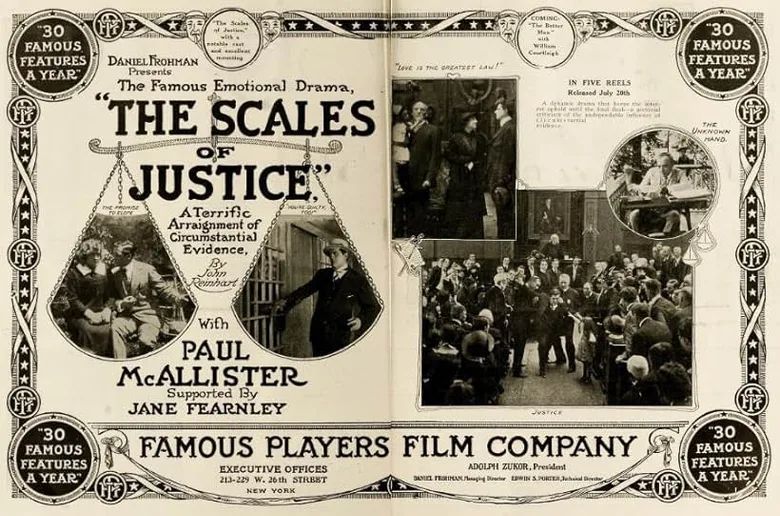 The Scales of Justice poster
