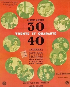 Trente et Quarante poster