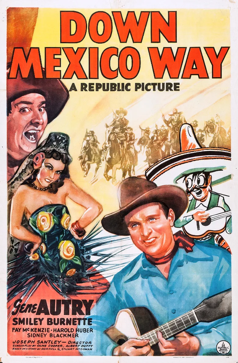 Down Mexico Way poster