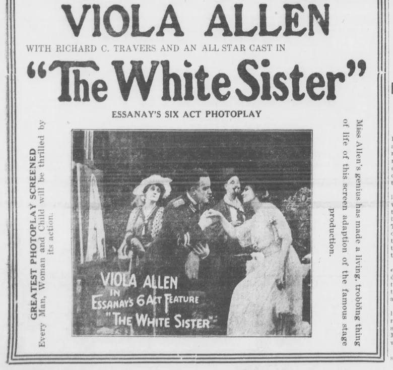The White Sister poster