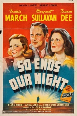 So Ends Our Night poster