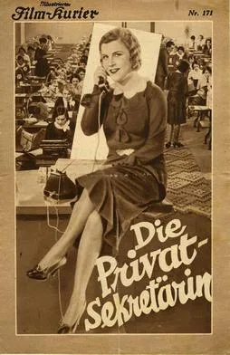 Die Privatsekretärin poster