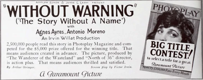 The Story Without a Name poster