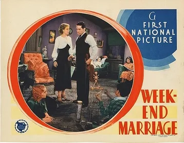 Week-End Marriage poster
