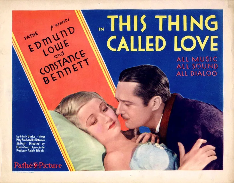 This Thing Called Love poster