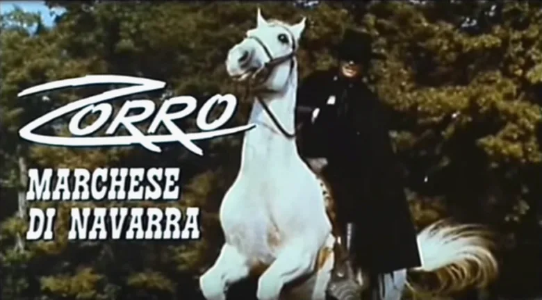 Zorro, the Navarra Marquis poster