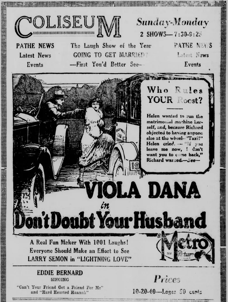 Don't Doubt Your Husband poster