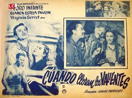 Cuando lloran los valientes poster