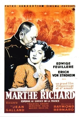 Marthe Richard au service de la France poster