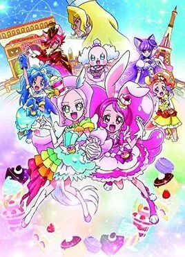 Kirakira Pretty Cure a la Mode the Movie: Crisply! The Memory of Mille-feuille! poster