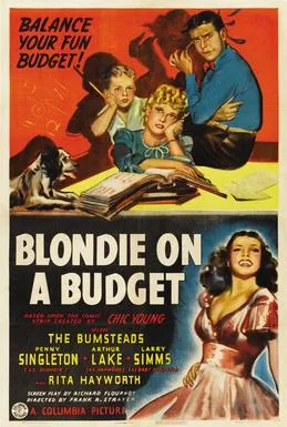 Blondie on a Budget poster
