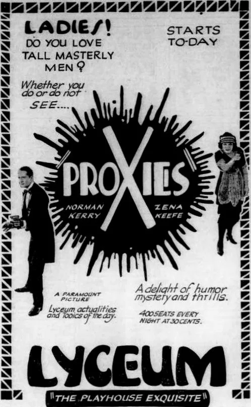 Proxies poster