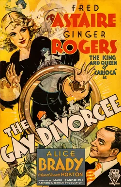 The Gay Divorcee poster