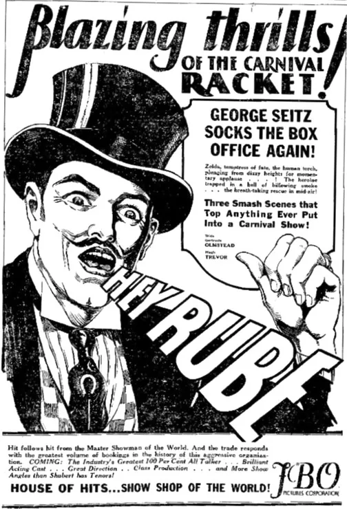 Hey Rube! poster
