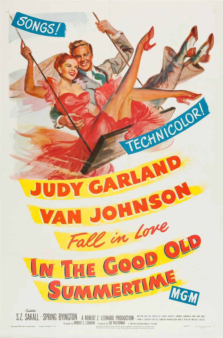In the Good Old Summertime poster