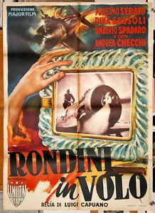 Rondini in volo poster