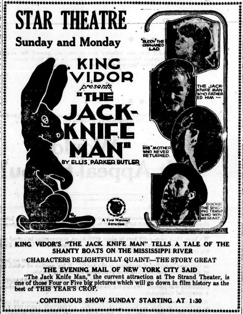 The Jack-Knife Man poster