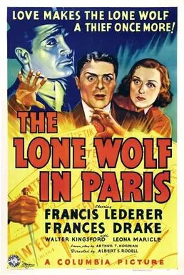 The Lone Wolf in Paris poster