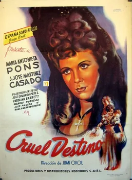 Cruel destino poster