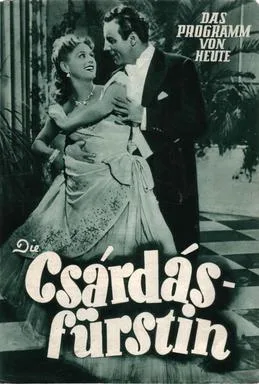 The Csardas Princess poster