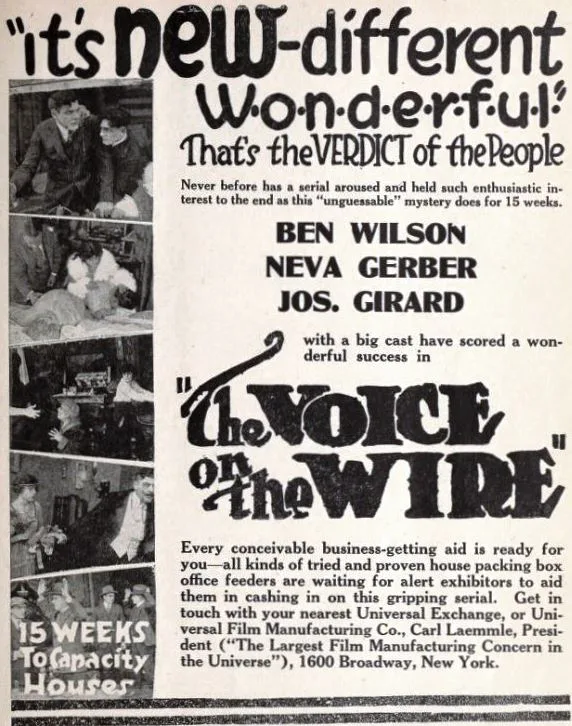 The Voice on the Wire poster