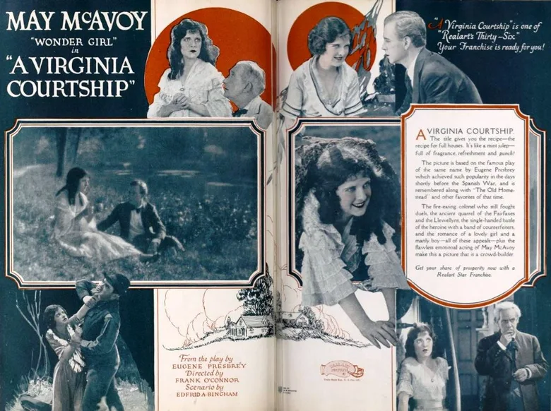 A Virginia Courtship poster