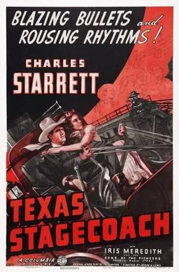 Texas Stagecoach poster