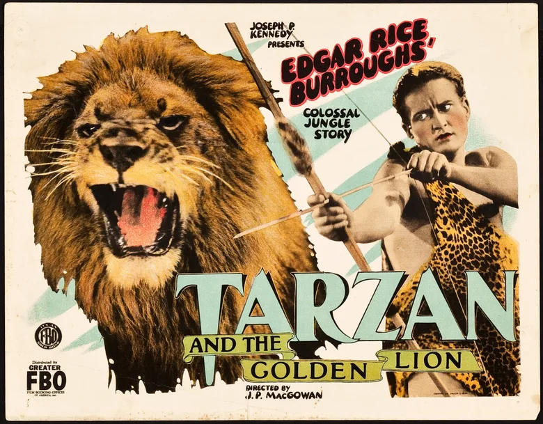 Tarzan and the Golden Lion poster