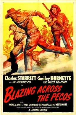 Blazing Across the Pecos poster