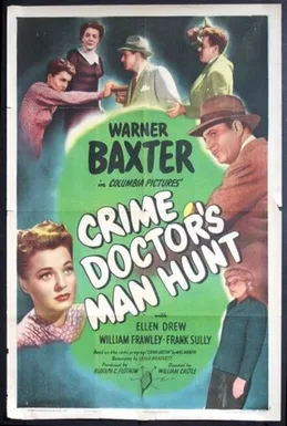 Crime Doctor's Man Hunt poster