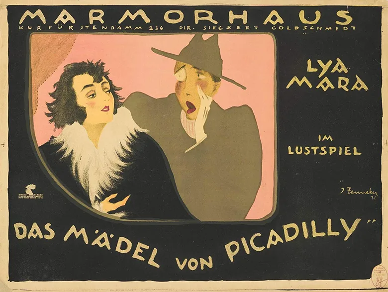 The Girl from Piccadilly poster