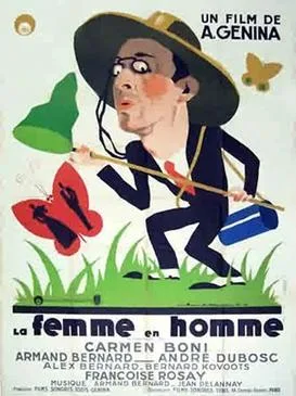 The Woman Dressed As a Man poster