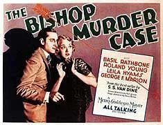 The Bishop Murder Case poster