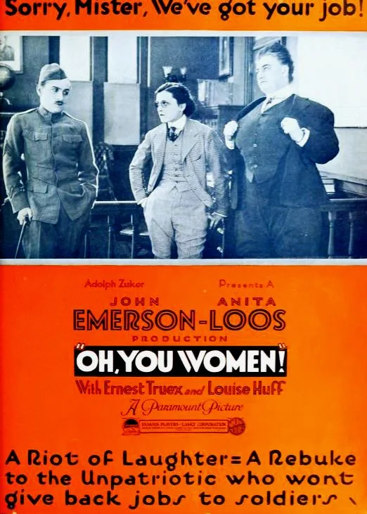 Oh, You Women! poster
