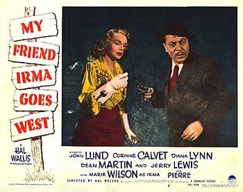 My Friend Irma Goes West poster