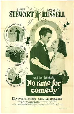 No Time for Comedy poster