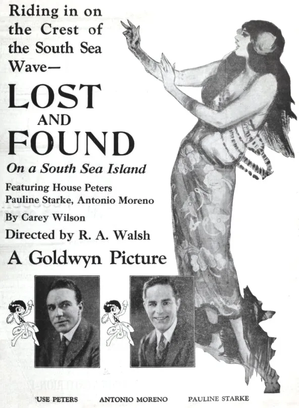 Lost and Found on a South Sea Island poster