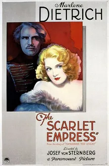 The Scarlet Empress poster