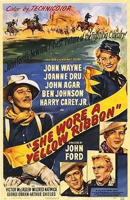 She Wore a Yellow Ribbon poster